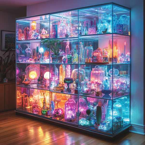 Radiant Glass Showcase